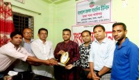 বিশ্ব মুক্ত গণমাধ্যম দিবসে বাংলাদেশ মফস্বল সাংবাদিক ইউনিয়ন মান্দা শাখায় কার্যালয...